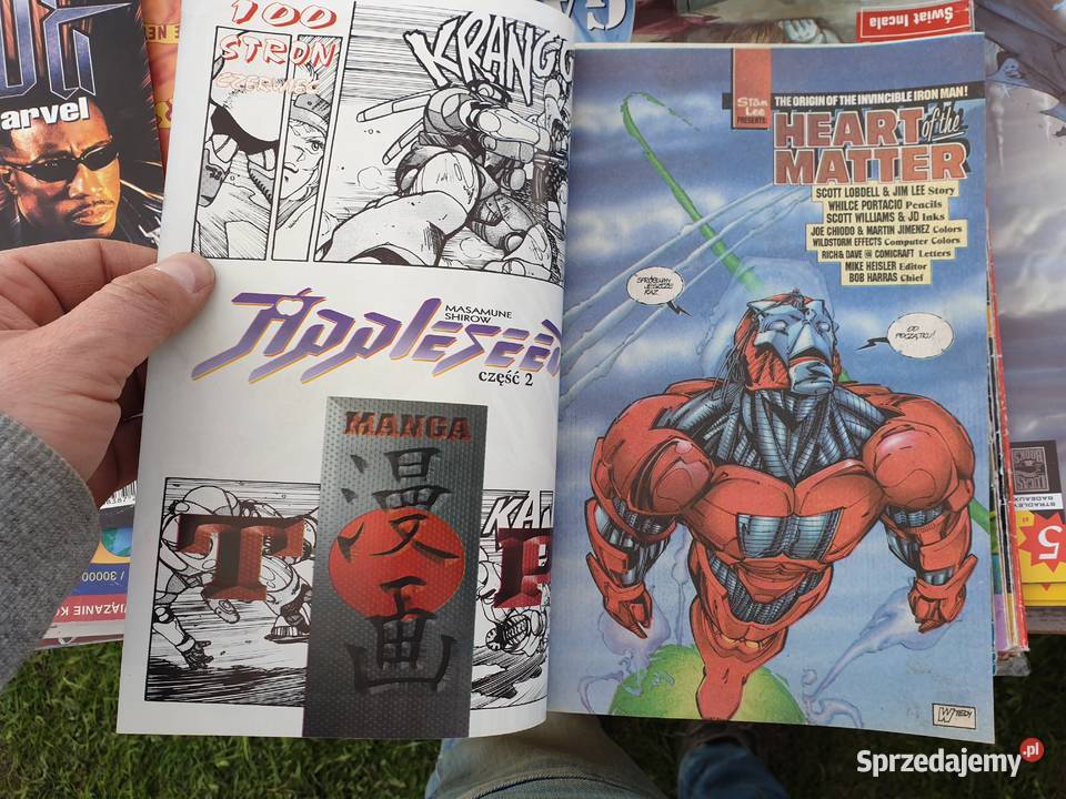 Mega Marvel 2 19 Iron Man pierwsze wydanie w Komiksy pomorskie Gdynia