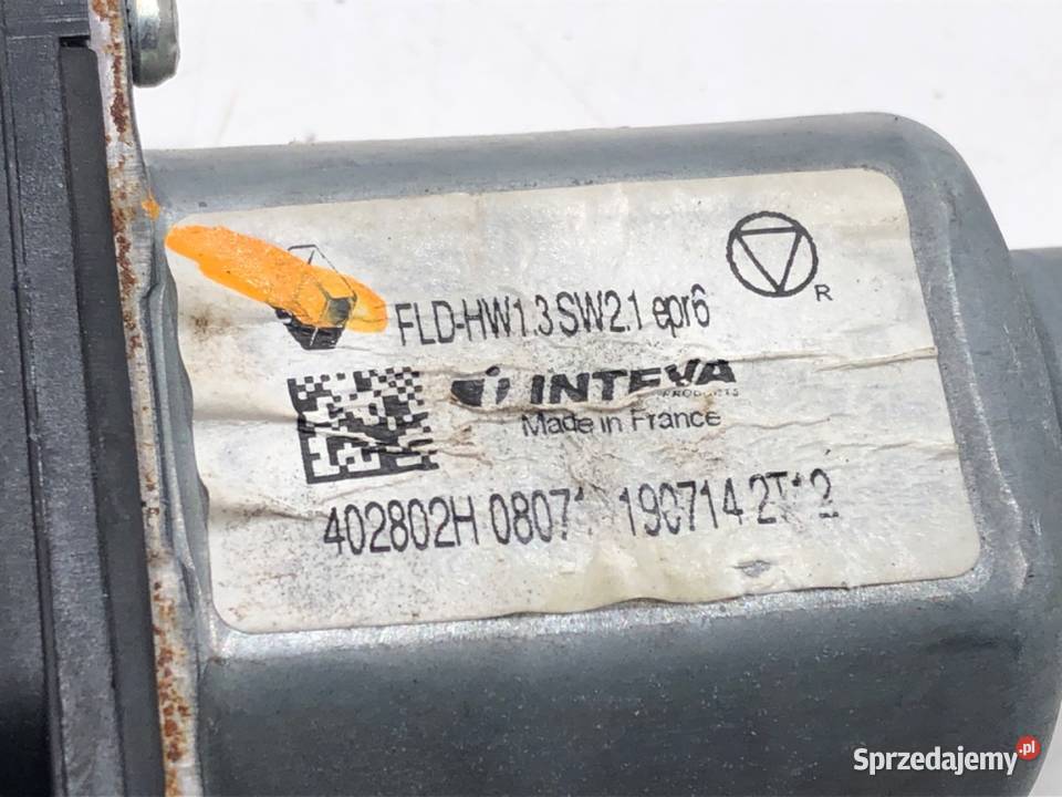 PODNOŚNIK SZYBY LEWY PRZÓD RENAULT GRAND SCENIC sprzedam