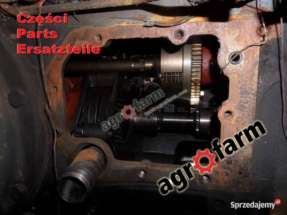 Massey Ferguson 5470 części skrzynia biegów oś Byków