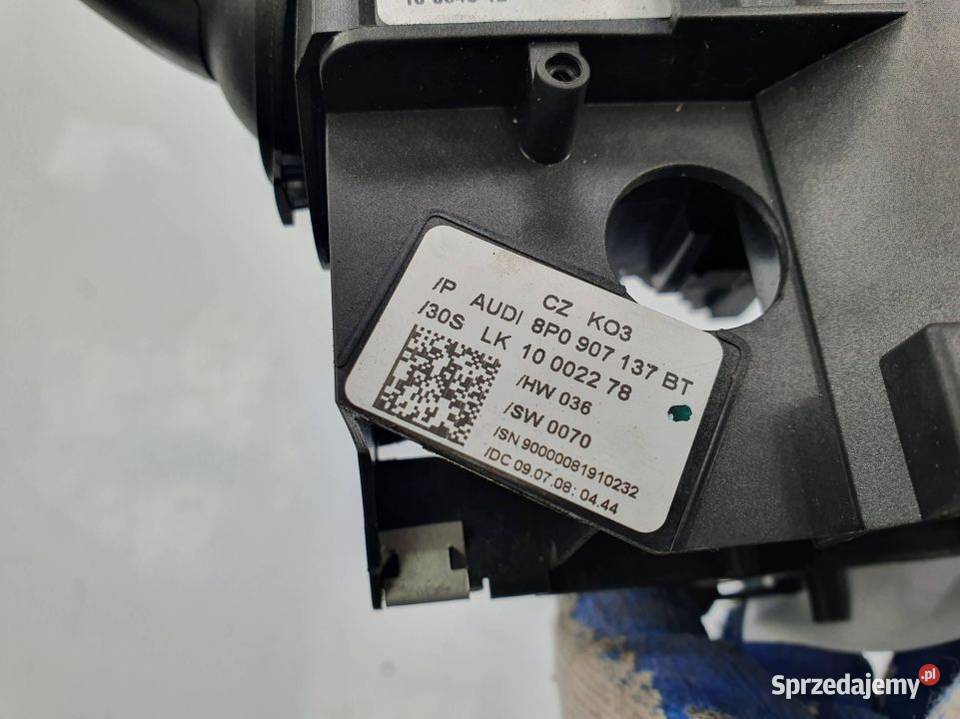 PRZEŁĄCZNIK ZESPOLONY AUDI A3 8P 8P0907137BT Lipno