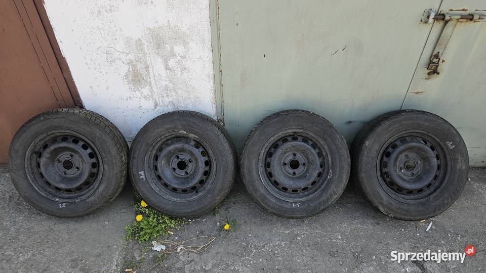 Koła zimowe stalówki Audi 80 B4 19565R15 sprzedam