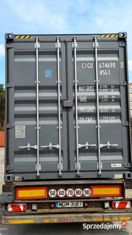 Kontener magazynowy 40HC Warszawa