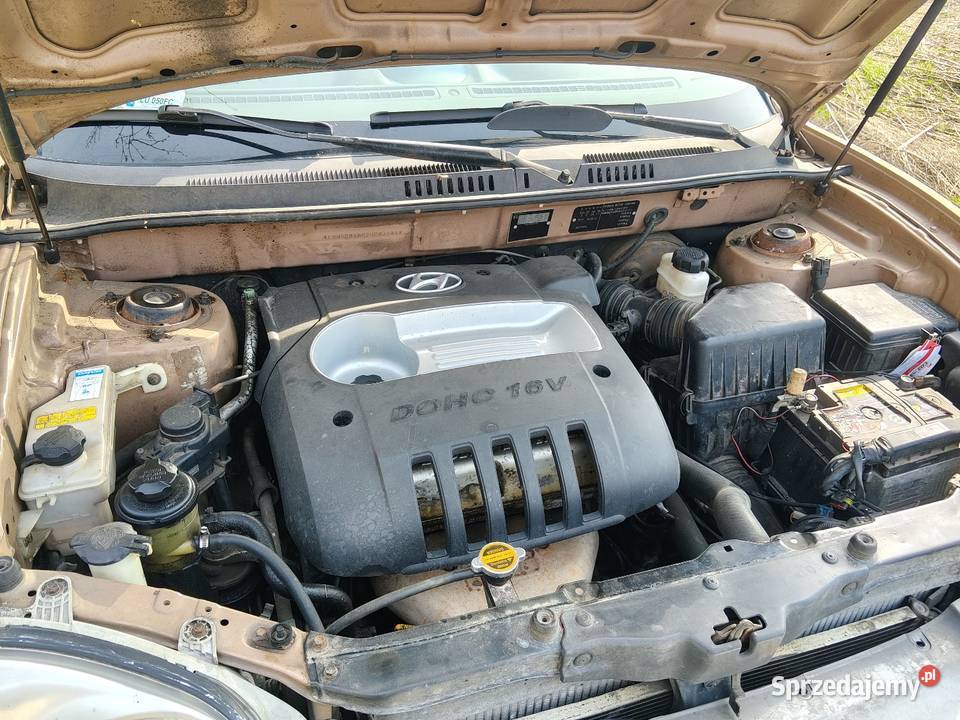 Hyundai Santa fe 4x4 gaz klima hak złoty Krasnystaw