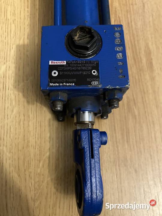 Siłownik hydrauliczny Rexroth 750 Układ hydrauliczny Tarnowskie Góry