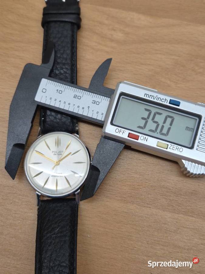 Zegarek męski Poljot De Luxe Ultra Slim Chorzów