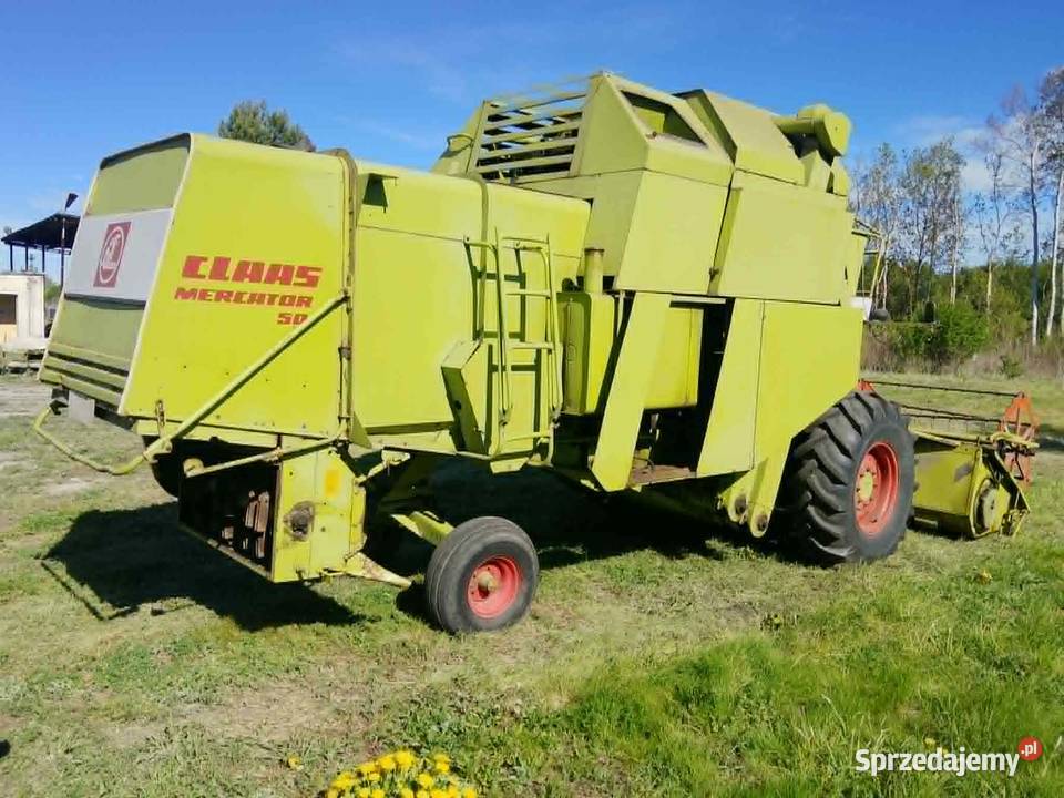 Kombajn zbożowy Claas Mercator 50 z sieczkarnia Zbożowe
