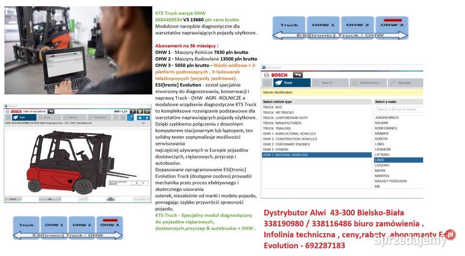 Przewód do kts 560 nowy i do Kts 540 mamy Bielsko-Biała