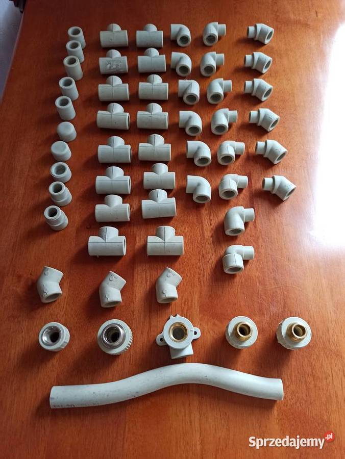 kształtki PPR 20 mm do instalacji wody zgrzewane Olsztyn sprzedam