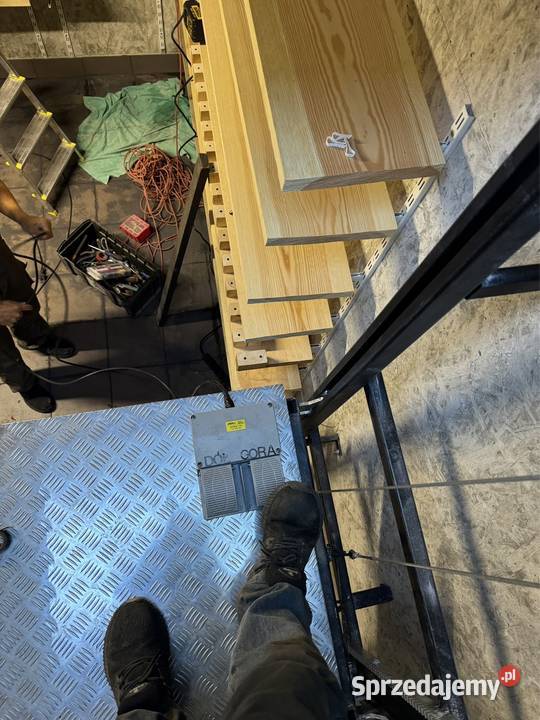Winda towarowa samoróbka do piwnicy betonowej mazowieckie Radom sprzedam