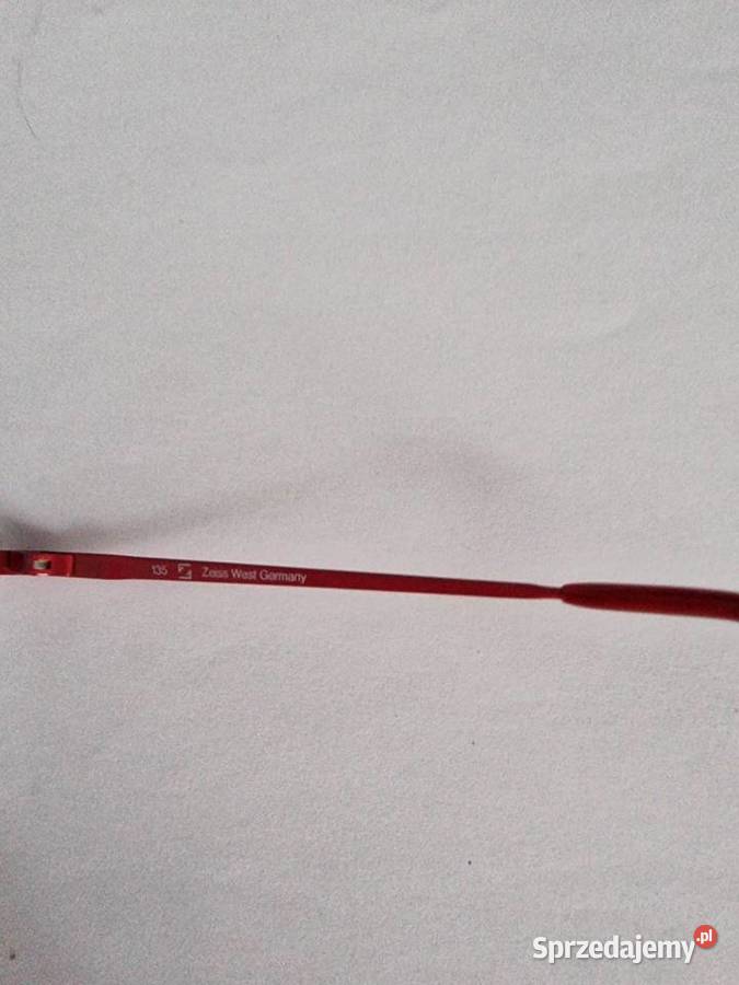 Oprawki okularowe ZEISS Germany BORDOWE łódzkie Skierniewice