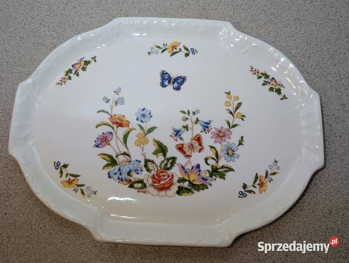 PATERA PODŁÓŻNA NA STÓŁ Porcelana Aynsley Garden Porcelana i szkło Piła sprzedam
