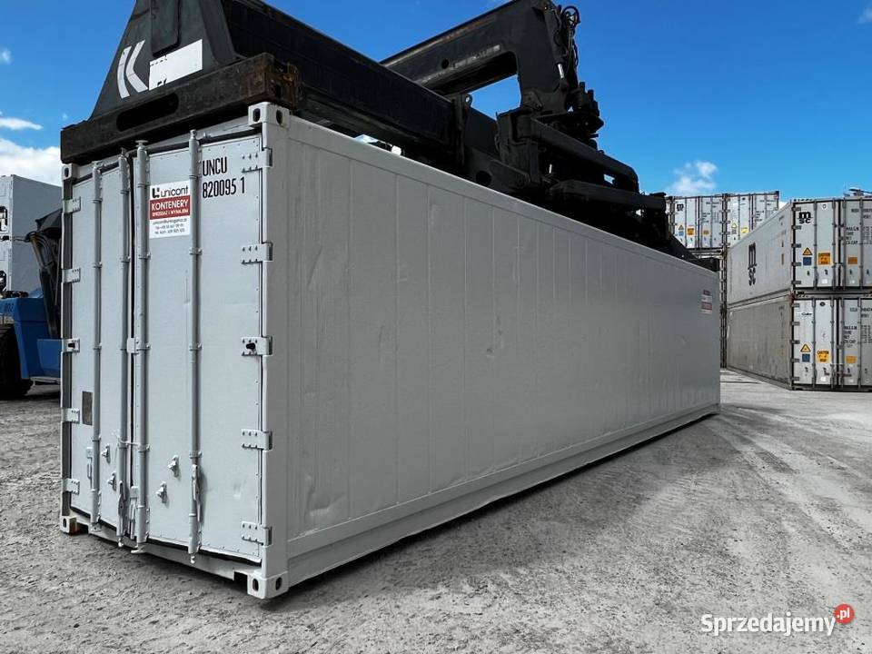 Kontener chłodniczy 40RF odnowiony standard Magazynowanie