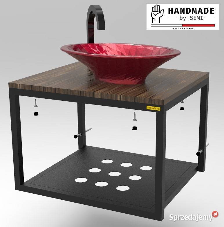 Stelaż konsola łazienkowa pod umywalkę wisząca Jeżowe