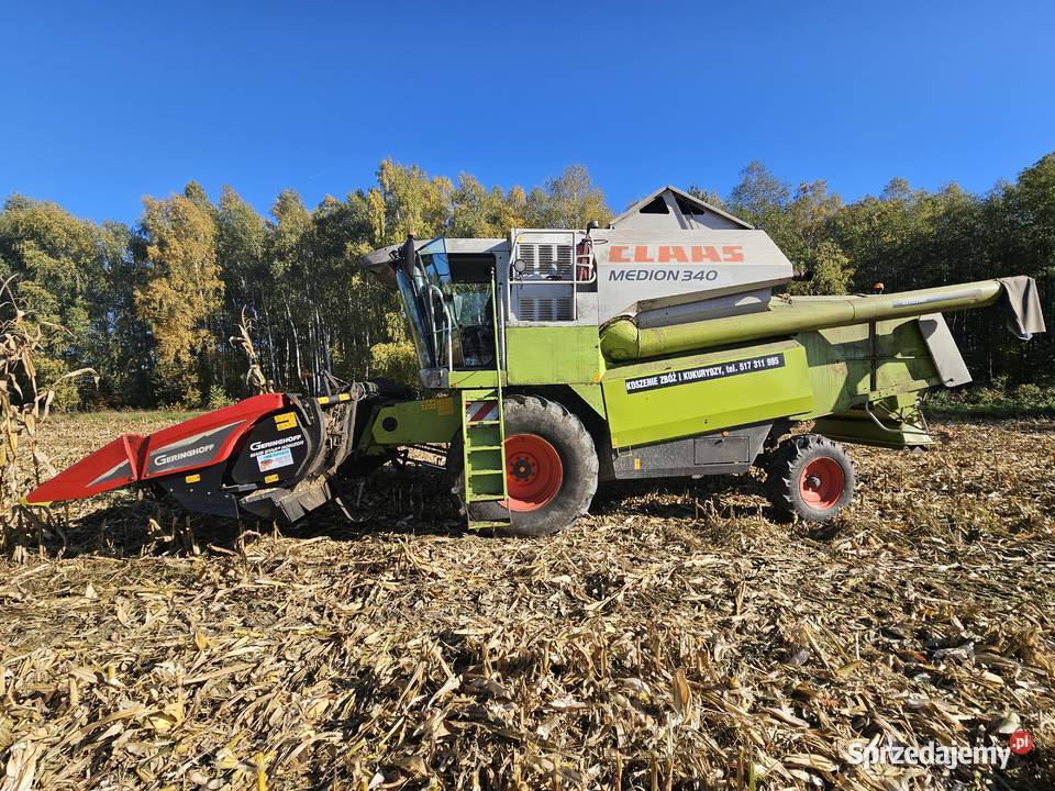 Usługi koszenia kukurydzy na ziarno agregat podlaskie