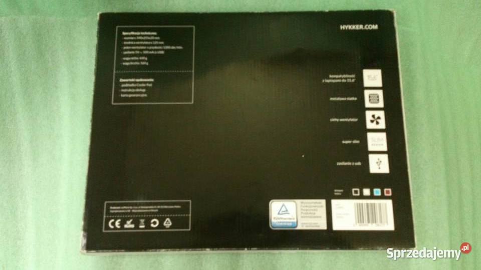 Podstawka chłodzącą do laptopa Hykker