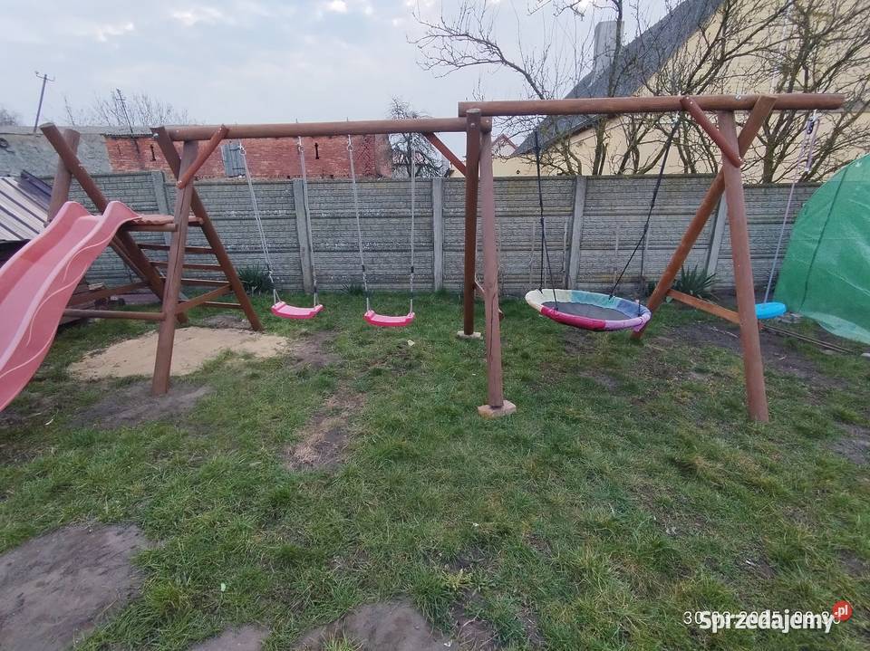 Duży plac zabaw Huśtawki kujawsko-pomorskie Szubin