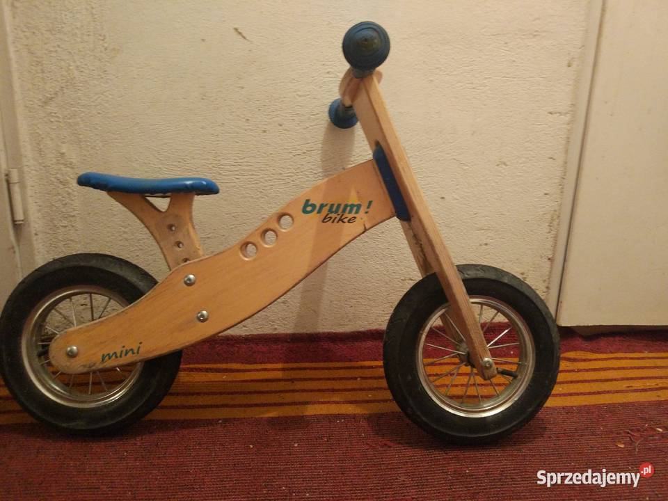 Rowerek biegowy Brum Bike Mini 10 niebieski Szczecin