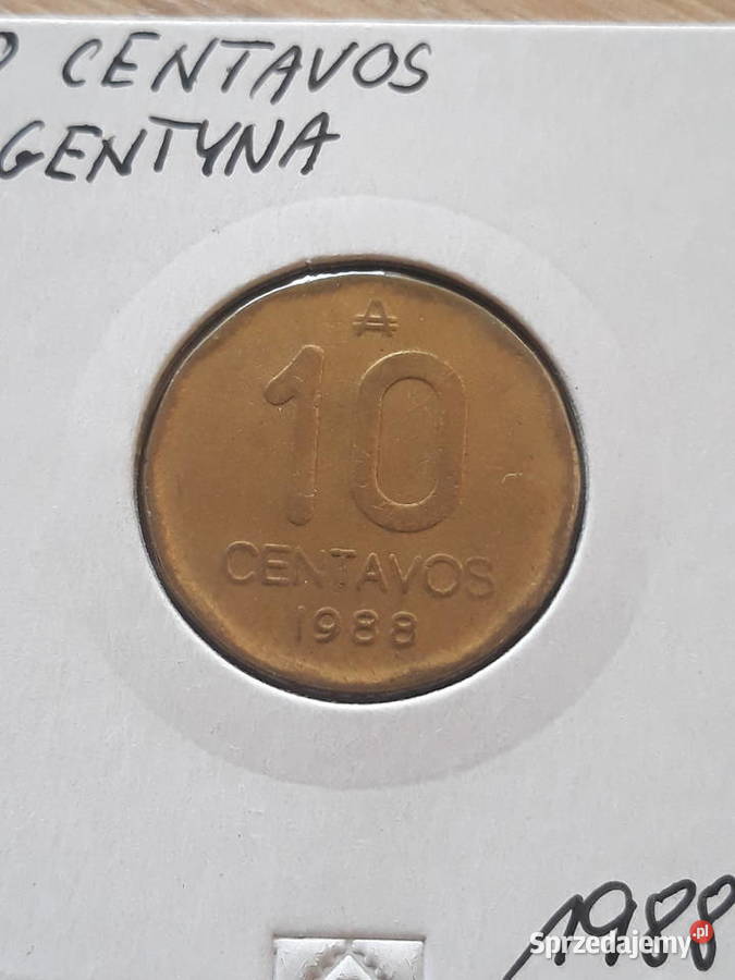 10 Centavos Argentyna 1988 r Konin