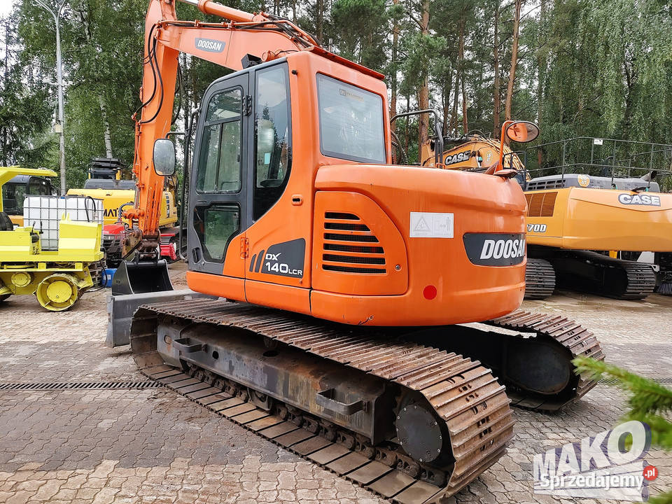 Doosan DX140LCR 8073 mtg DX 140 LCR DX140 CAT EC Ostrowiec Świętokrzyski