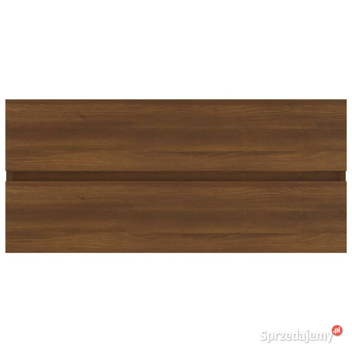 Szafka pod umywalkę brązowy dąb 100x385x45 Pozostałe Warszawa
