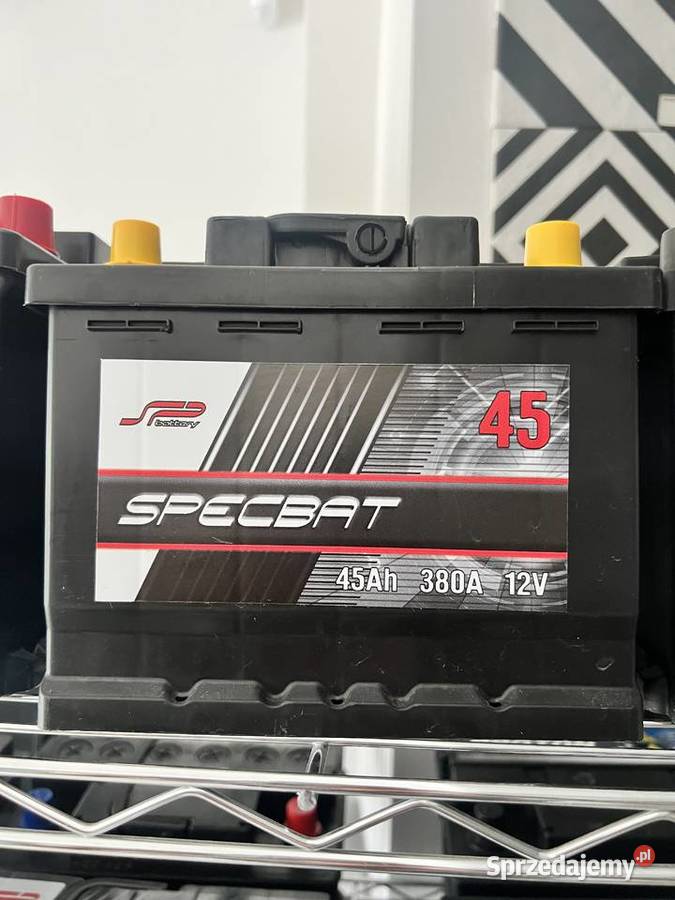 Akumulator SPECBAT 45Ah 380A EN PRAWY PLUS Bełchatów