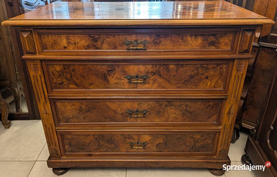 Piękna komoda czeczota orzechsklep Dąbrowa Dąbrowa Górnicza sprzedam