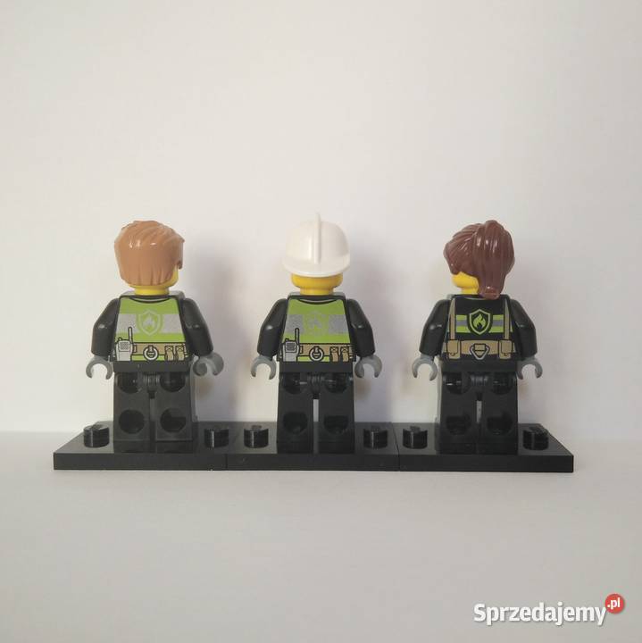 Lego City Strażacy pakiet 3 figurek 6 Kłaj sprzedam