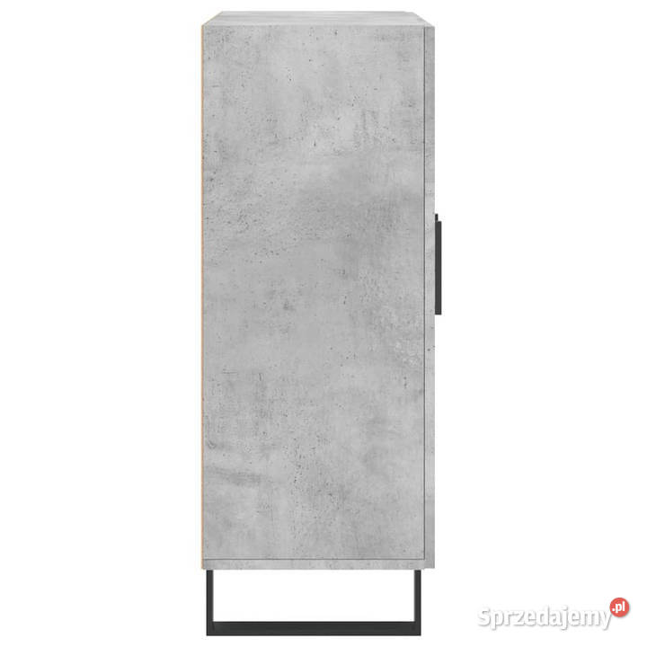 Szafka szarość betonu 695x34x90 materiał