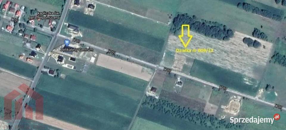 sprzedaży działki Wiązownica Piwodzka 1100m2