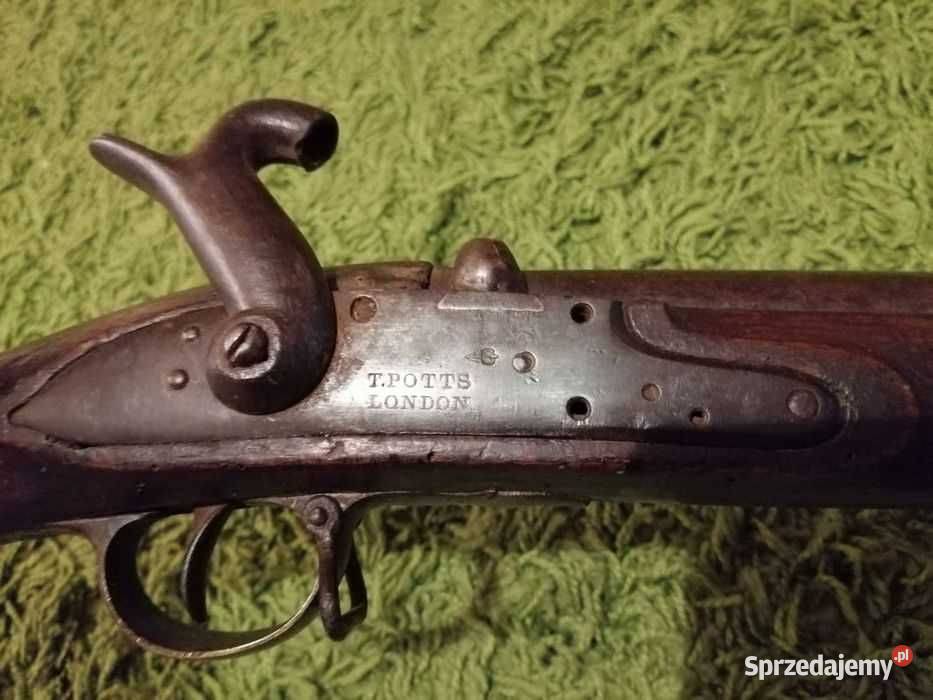 Karabin Strzelba Pistolet TPotts London Brzóza Stadnicka