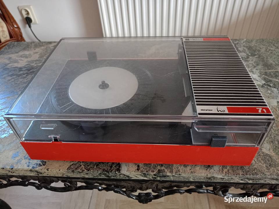 Polski Gramofon UNITRA Fonica Mister Hit 71 PRL wielkopolskie Drawski Młyn