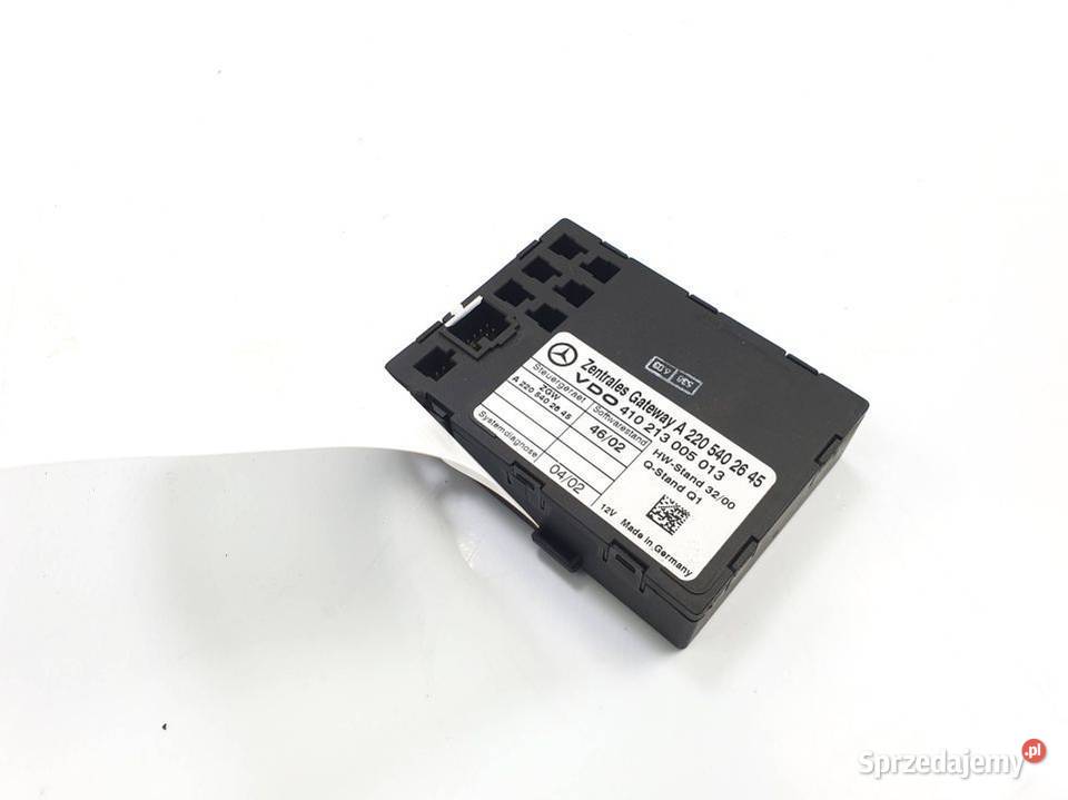 STEROWNIK MERCEDES W 220 LIFT A2205402645 Lipno