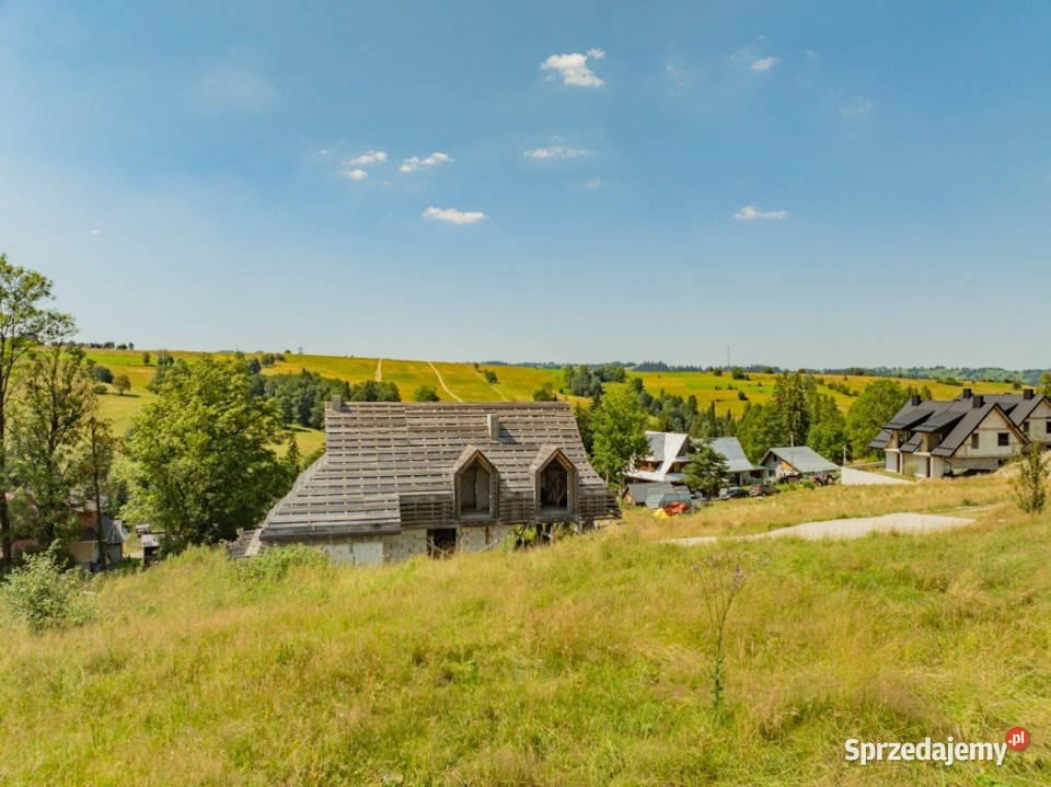 Działka budowlana Zakopane widok spokojna