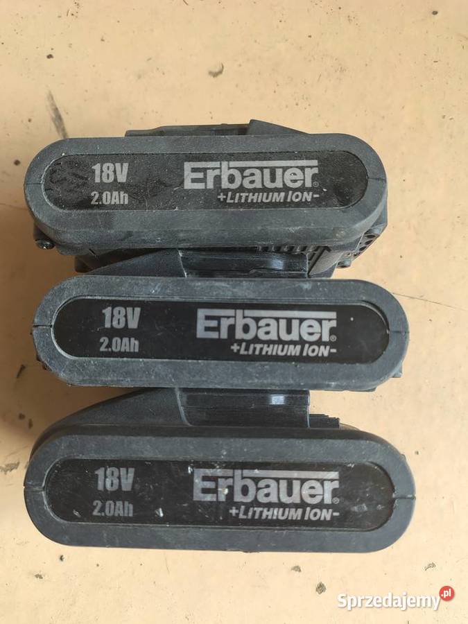 3 obudowy do baterii Erbauer stary typ śląskie Zawiercie