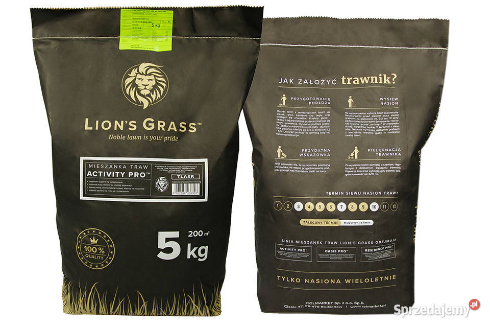 trawa SPORTOWA DYWANOWA GĘSTA nasiona na boisko Cieśle