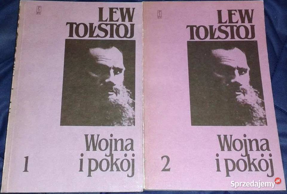 Wojna i pokój Tomy 1 2 3 4 Lew Tołstoj Chełm