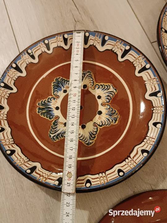 Stylowe ceramiczne talerze Gorlice