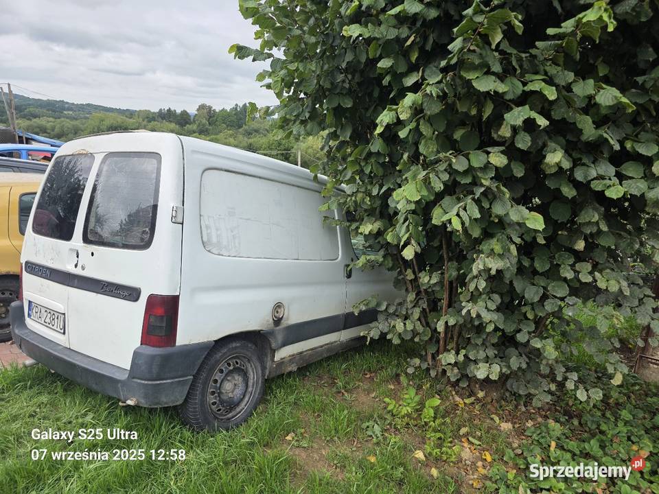 Citron berlingo dostawczy nieuszkodzony małopolskie Myślenice