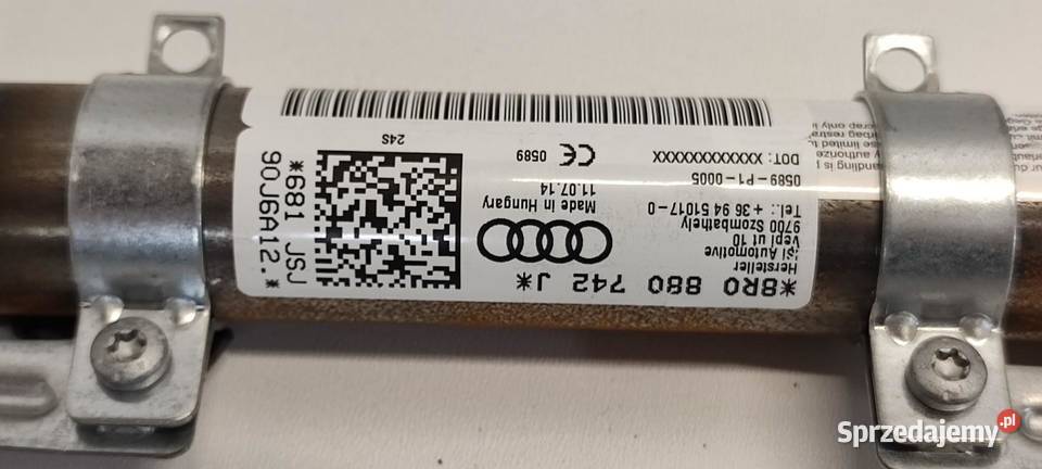 AUDI Q5 8R KURTYNA AIRBAG PRAWA 8R0880742J