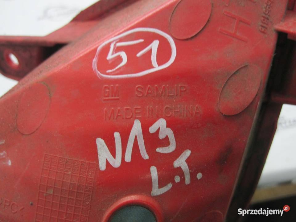 MOKKA A 13r lampa lewa tył w zderzak 25961813 Kielce