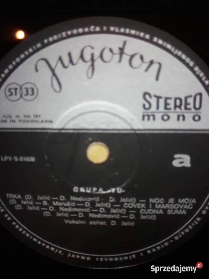 Archiwum jugosłowiańskiego hard rocka YU GRUPA 1 płyta Rzeszów