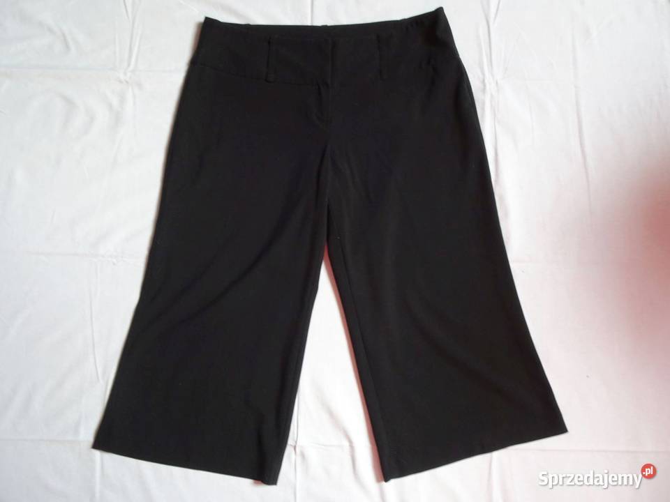 Czarne eleganckie spodnie 34 damskie 44 czarny Nowy Sącz