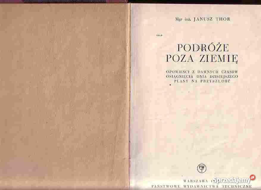 4385 PODRÓŻE POZA ZIEMIĘ OPOWIEŚCI Z DAWNYCH CZA fizyka, astronomia Książki naukowe i popularnonaukowe Czyrna