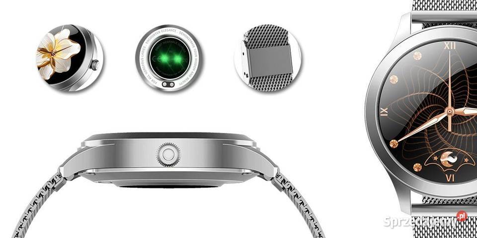Zegarek damski smartwatch GRossi SW0143 srebrny Bielsk Podlaski sprzedam