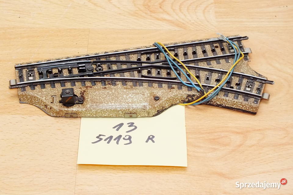Marklin zwrotnica elektryczna 5119 skala H0 13 Modelarstwo Lubin