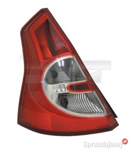 Dacia Sandero 0813 Lampa tylna lewa Łódź sprzedam