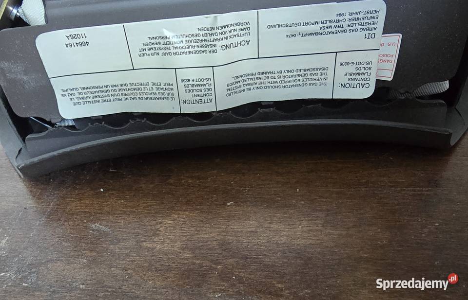 Chrysler Stratus Cabrio poduszka powietrzna Tarczyn