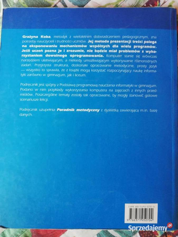 Informatyka Podstawowe tematy nie gimnazjum Koba