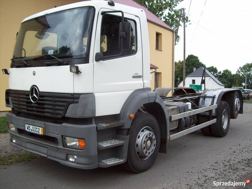 MERCEDES ATEGO ACTROS 6x2 RAMA DO ZABUDOWY DMC