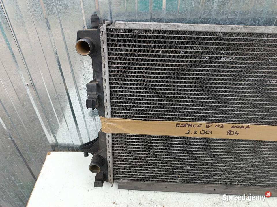 CHŁODNICA WODY RENAULT ESPACE IV 22 DCI osobowe sprzedam